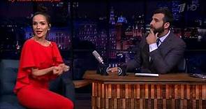 Natalia Oreiro con Ivan Urgant hablando sobre Armenia - Вечерний Ургант (Выпуск 22.03.2019)