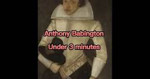 Anthony Babington in under 3 minutes!!!
