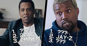 Rappers Name Their Top 5 Favorite Rappers of ALL-TIME! (Jay-Z, Kanye West, Diddy, Lil Wayne & more)