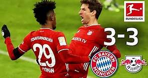 High-class top match! | FC Bayern München - RB Leipzig | 3-3 | Highlights | Matchday 10 – Bundesliga