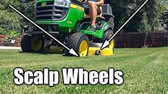 Lawn Mower Scalp Wheels - Adjusting and Adding