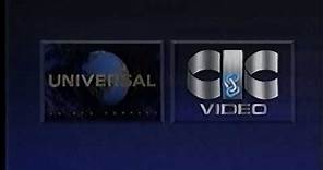 CIC Video (Universal) (Logo) (VHS, 50fps)