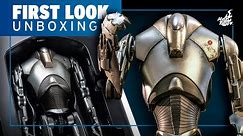 Hot Toys Super Battle Droid Figure Unboxing | First Look