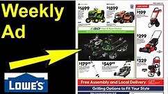 Weekly Ad @ Lowes