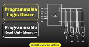 Programmable Logic Device [PLD] | Programmable Read Only Memory [PROM] | Digital Electronics