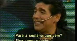 Maradona entrevista Pelé - Programa La Noche del 10 (Legendado)