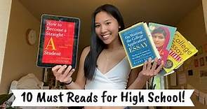 10 MUST READS FOR HIGH SCHOOL STUDENTS / Essential Book Recommendations