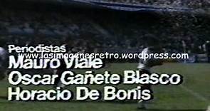 Presentación Fútbol de Primera 1988