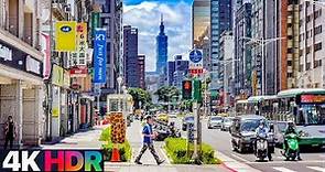 【台北中正】善導寺站-華山市場｜4K HDR｜Taipei Walk from Shandao Temple Station to Huashan Market