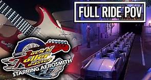 Rock ‘N’ Roller Coaster Starring Aerosmith - Queue and Preshow - Full Ride POV