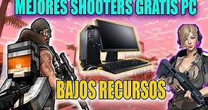 Top 7 Mejores SHOOTERS GRATIS para PC de BAJOS RECURSOS para este 2023