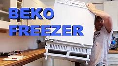 HOW TO FIT A BEKO INTEGRATED FREEZER. Including Fitting of the side panels
