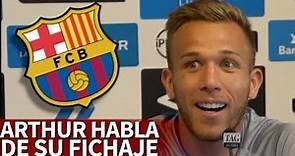 Arthur habla tras fichar por el Barça:"Todavía no me lo creo" | Diario AS
