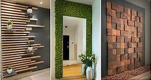 100 Modern Living Room Wall Decorating Ideas 2024 Home Interior Wall Design| Wooden Wall Cladding P4