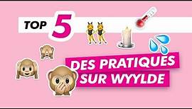 Le top 5 des pratiques sur Wyylde !