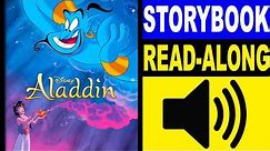 Aladdin Read Along Story book, Read Aloud Story Books, Books Stories, Aladdin Storybook