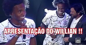 Apresentação do Willian no Corinthians !!