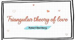Triangular Theory of Love illustration