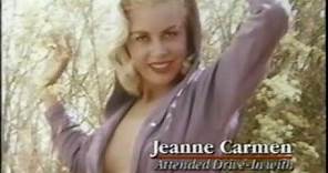 Jeanne Carmen on Elvis Presley in Drive in Memories