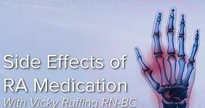 Side Effects of Rheumatoid Arthritis Medication | Johns Hopkins Rheumatology