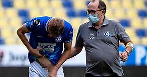 Así fue la lesión de Igor Plastun durante el STVV-Gent