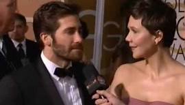 Maggie and Jake Gyllenhaal - Golden Globes 2015 Red Carpet Interview