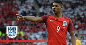 Marcus Rashford's debut goal for England | Goals & Highlights