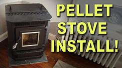 DIY Pellet Stove Installation