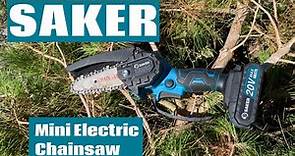 Saker Mini Electric Chainsaw