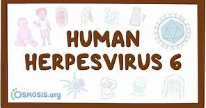 Human herpesvirus 6 (Roseola) - an Osmosis Preview