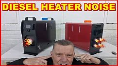 DIESEL HEATER NOISE ! IS IT A PROBLEM? Heating my Home With off grid style living Camper Van Life