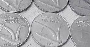 valore della moneta Spiga di 10 lire 1973 R - 1974 R - 1975 R - 1976 R - 1977 R - 1979 R Italie