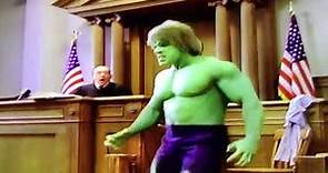The Trial of the Incredible Hulk the Hulk starts rampage in courtroom scene