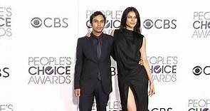 Kunal Nayyar and Neha Kapur "People's Choice Awards" 2017 Red Carpet