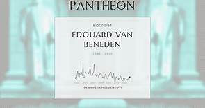 Edouard Van Beneden Biography - Belgian biologist (1846-1910)