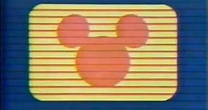 The Disney Channel schedule bumpers 1987