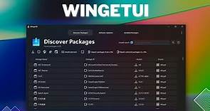 WingetUI - GUI for Winget, Chocolatey and Scoop! | A better app store?
