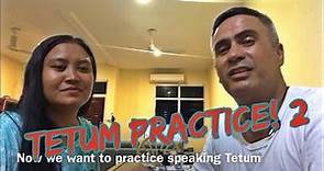 LANGUAGES: Timor-Leste 🇹🇱 2021: Tetum practice