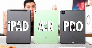 iPad Air VS iPad VS iPad Pro - Which iPad Should You Buy in 2020?