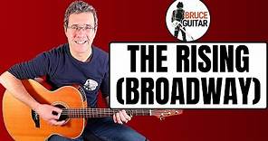 Bruce Springsteen - The Rising (Springsteen On Broadway) guitar lesson