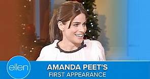Amanda Peet's First Appearance on 'Ellen'