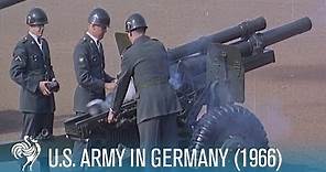 American Army In Germany (1966) | British Pathé