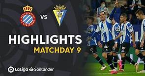 Resumen de RCD Espanyol vs Cádiz CF (2-0)