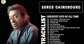 Top 15 Serge Gainsbourg Greatest Hits Playlist 💜💜 Best Songs Of Serge Gainsbourg
