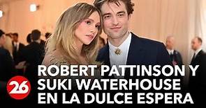 Robert Pattinson y Suki Waterhouse están en la dulce espera