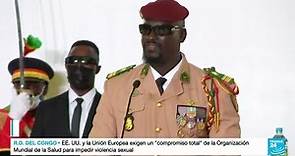 El coronel Mamady Doumbouya jura como presidente de transición para Guinea