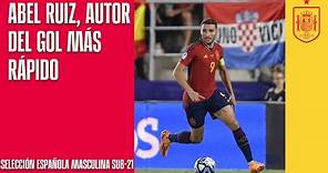 Abel Ruiz, autor del gol más rápido de la historia del Europeo sub-21 | 🔴 SEFUTBOL
