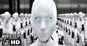 I, ROBOT CLIP COMPILATION (2004) Will Smith