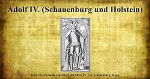 Adolf IV. (Schauenburg und Holstein)