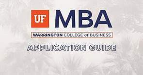 UF MBA Application Guide